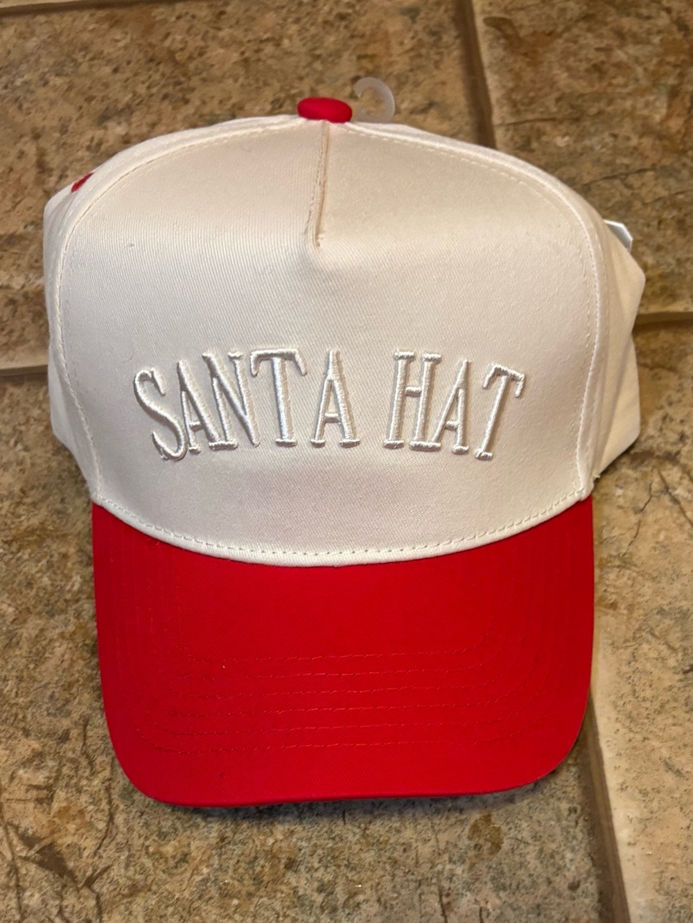 NWT Altar’d State x KenzKustomz Red Vintage Trucker Santa Hat OS